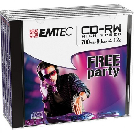 Emtec CDRW ECOCRW80512JC 80min/700mb