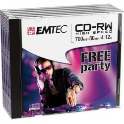 Emtec CDRW ECOCRW80512JC 80min/700mb