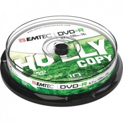Emtec DVDR registrabile ECOVR471016CB 4,7GB conf. 10 pz