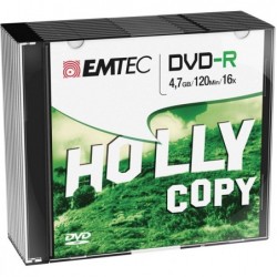 Emtec DVDR registrabile ECOVR471016SL 4,7GB conf. 10 pz