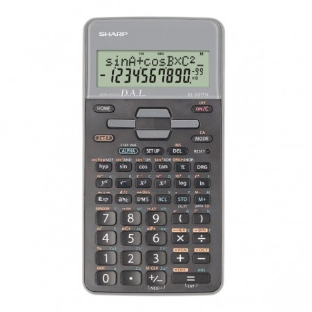 Sharp Calcolatrice scientifica Grigio EL531THBGY