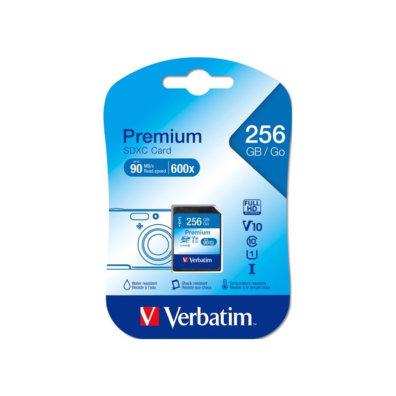 Vertbatim Scheda SDHC Premium SDXC Class 10/UHS1 44026 256GB