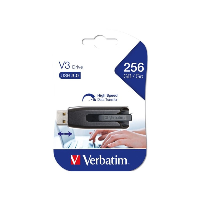 Verbatim Usb 3.0 Superspeed Store'N'Go V3 Drive Nero 49168 256GB