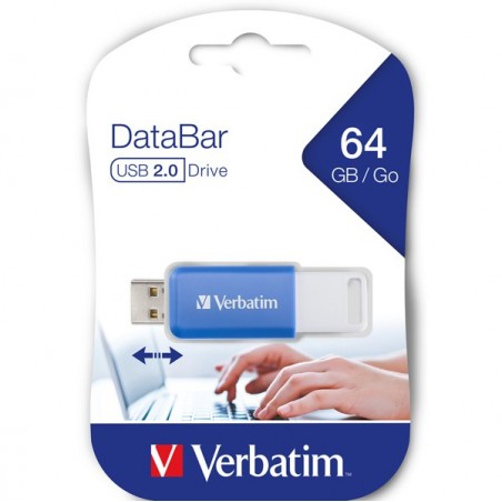 Verbatim Chiavetta USB Blu 49455 64 GB