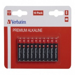 Verbatim Blister 10 Pile alkaline ministilo AAA 49874