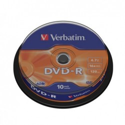 Verbatim Scatola 25 DVDR serigrafato 43522 4,7GB