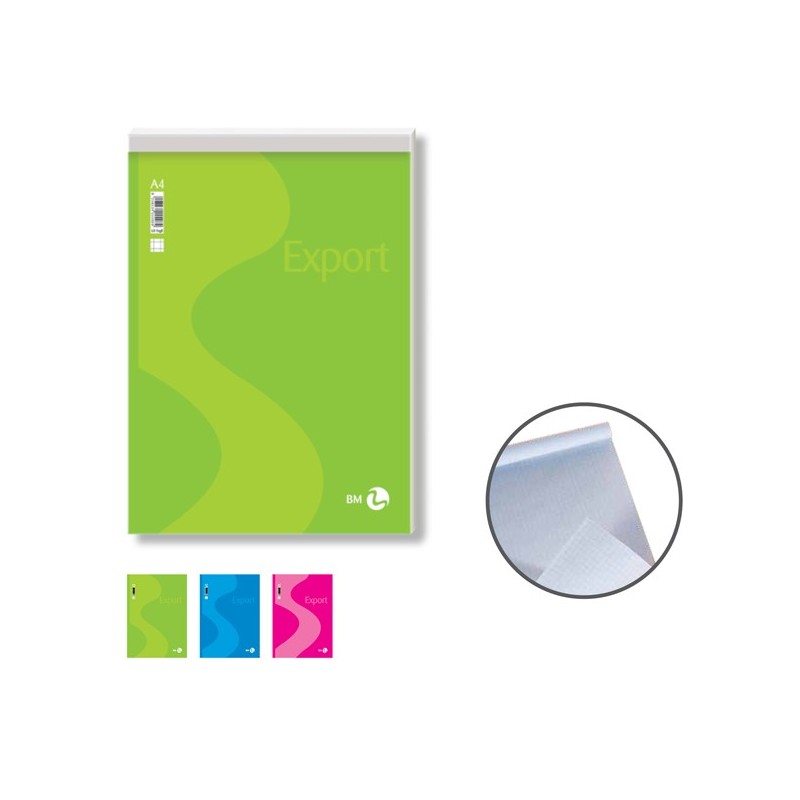 Blocco note Export 5mm 210 x 297mm 50gr 50 fogli BM