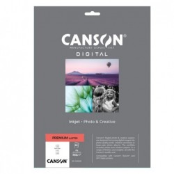 Carta Inkjet Premium A4 255 gr 20 fogli lucida Canson