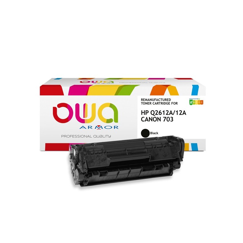 Armor Toner Compatibile per Hp Nero Q2612A 2.000 pag