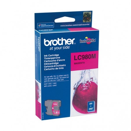 Brother Cartuccia Magenta LC980M 260 pag