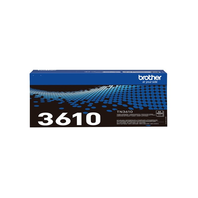 Brother originale Toner Nero TN3610 18.000 pag