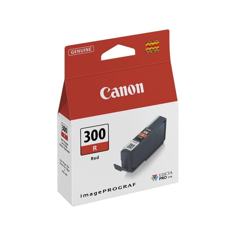 Canon Cartuccia PFI300 Rosso 4199C001 14 ml