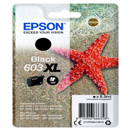 Epson Cartuccia ink 603XL nero C13T03A14010 500 pag