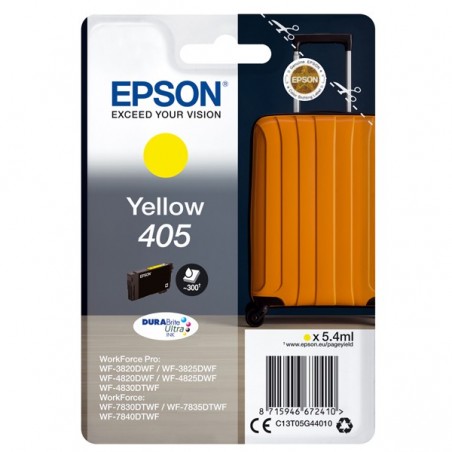 Epson Cartuccia ink 405 giallo C13T05G44010 300 pag