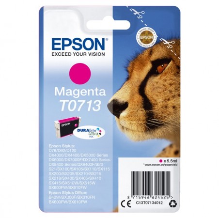 Epson Cartuccia ink Magenta T0713 C13T07134012 5,5ml