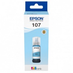 Epson Cartuccia EcoTank 107 Ciano Chiaro C13T09B540