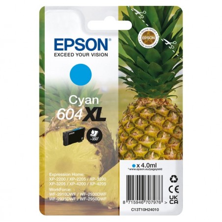 Epson Cartuccia Ciano 604XL C13T10H24010 4 ml