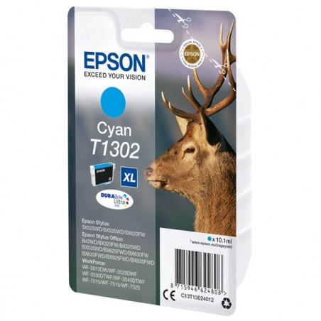Epson Cartuccia ink Ciano T1302 C13T13024012 10,1ml