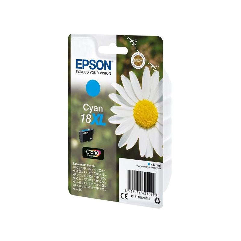 Epson Cartuccia ink 18XL Ciano C13T18124012 6,6ml