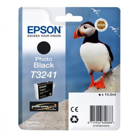 Epson Cartuccia ink Nero T3241 C13T32414010 14ml