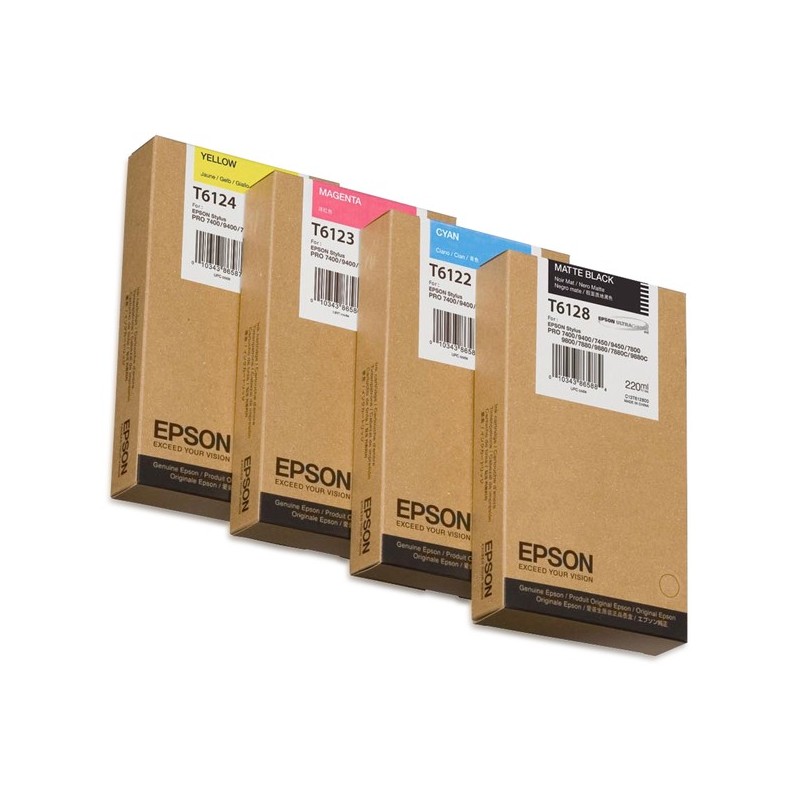 Epson Tanica Magenta T6123 C13T612300 220ml