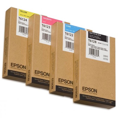 Epson Tanica Giallo T6124 C13T612400 220ml