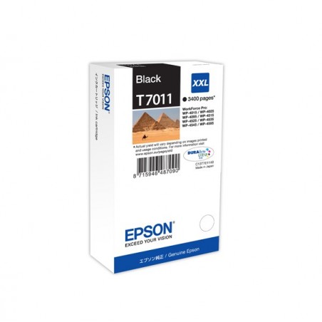 Epson Tanica Nero T7011 C13T70114010 63,2ml