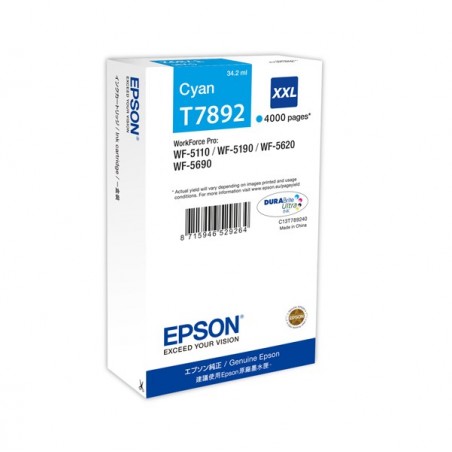 Epson Tanica Ciano T7892 C13T789240 34,2ml
