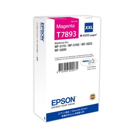 Epson Tanica Magenta T7893 C13T789340 34,2ml