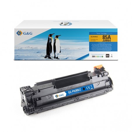 G&G Toner Compatibile per Hp CB435A Nero 3.000 pag