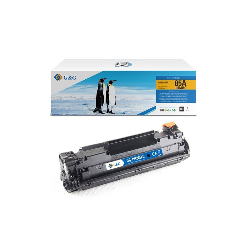 G&G Toner Compatibile per Hp CB435A Nero 3.000 pag