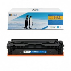 G&G Toner Compatibile per Hp W2411A Ciano 850 pag