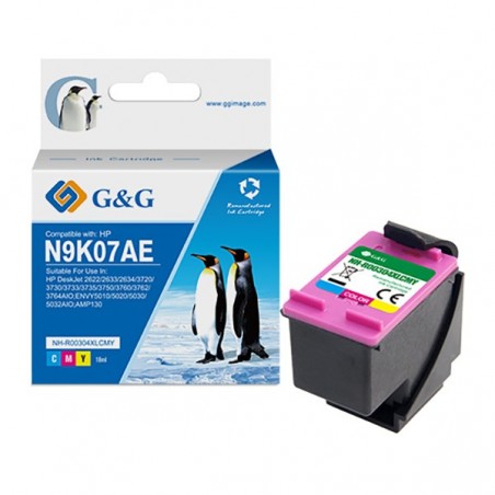 G&G Cartuccia ink Compatibile per HP 304XL C/M/Y 360 pag