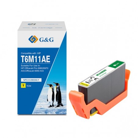 G&G Cartuccia ink Compatibile per HP 903XL Giallo