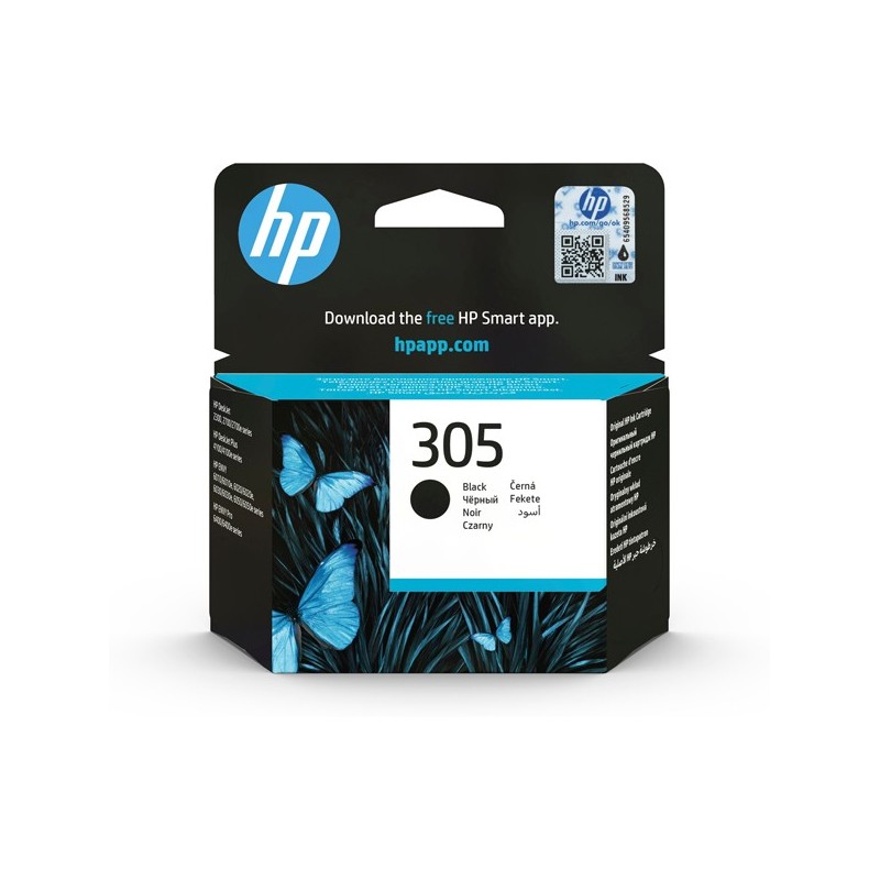 Hp Cartuccia Ink originale 305 Nero 3YM61AE 120 pag