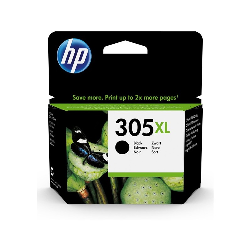 Hp Cartuccia Ink originale 305XL Nero 3YM62AE 240 pag