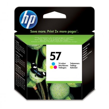 Hp Cartuccia ink originale 57 C/M/Y C6657AE 500 pag