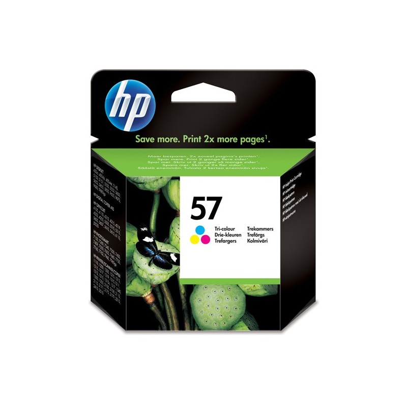 Hp Cartuccia ink originale 57 C/M/Y C6657AE 500 pag