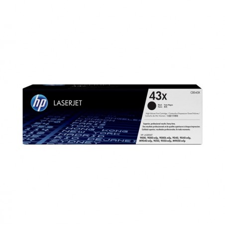 Hp Toner originale 43X Nero C8543X 30.000 pag