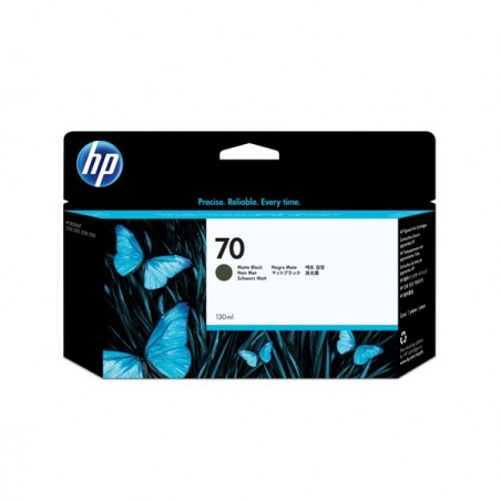 Hp Cartuccia ink originale 70 Nero opaco C9448A 130ml