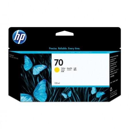 Hp Cartuccia ink originale 70 Giallo C9454A 130ml