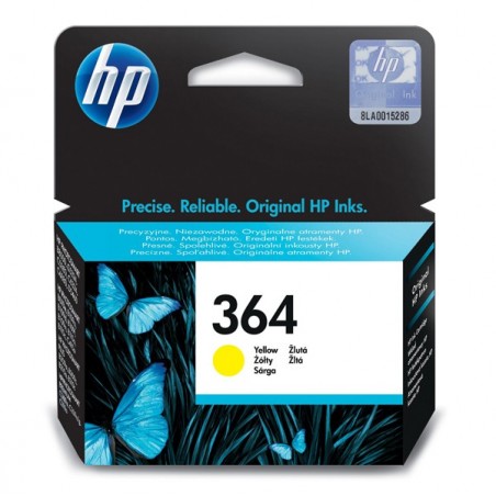 Hp Cartuccia ink originale 364 Giallo CB320 300 pag