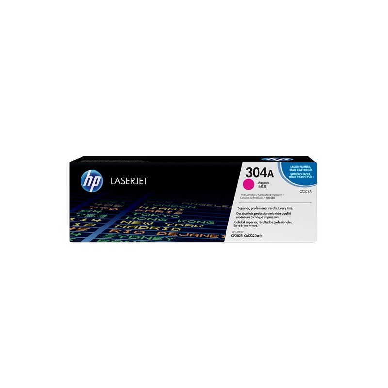 Hp Toner originale 304A Magenta CC533A 2.800 pag