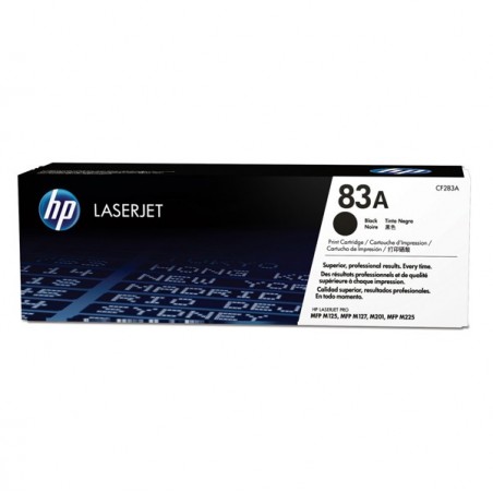 Hp Toner originale 83A Nero CF283A 1.500 pag