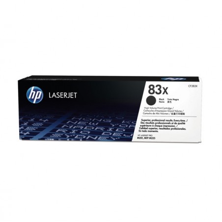 Hp Toner originale 83X Nero CF283X 2.200 pag