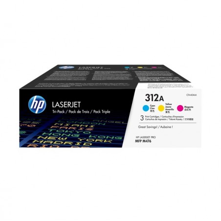 Hp Toner originale 312A C/M/Y CF440AM 2.700 pag cad