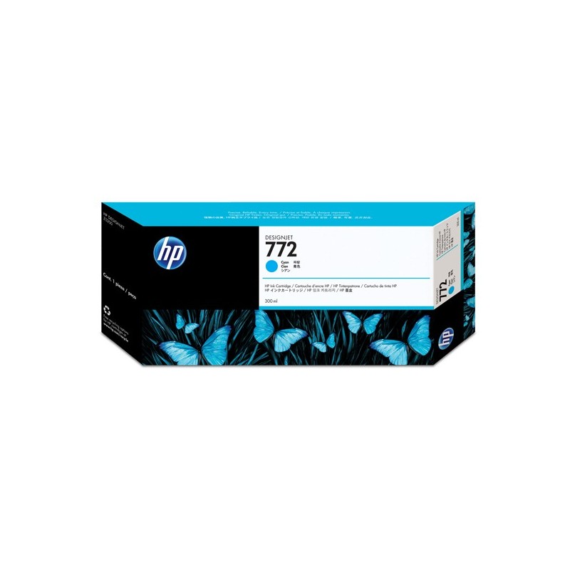 Hp Cartuccia ink originale 772 Ciano CN636A 300ml