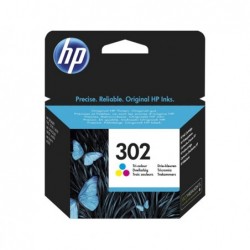 Hp Cartuccia ink originale 302 C/M/Y F6U65AE 165 pag