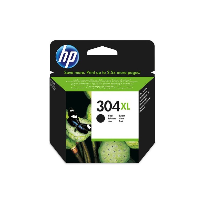 Hp Cartuccia ink originale 304XL Nero N9K08AE 300 pag