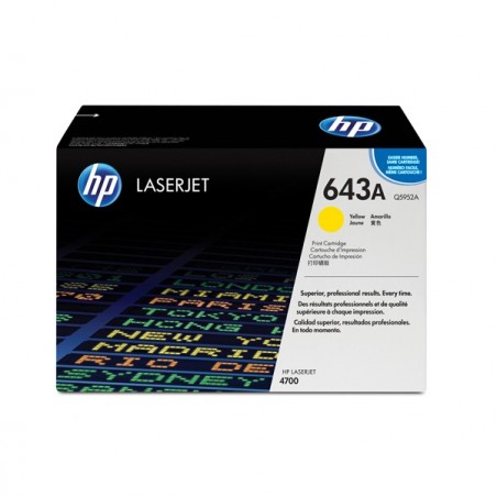 Hp Toner originale 643A Giallo Q5952A 10.000 pag